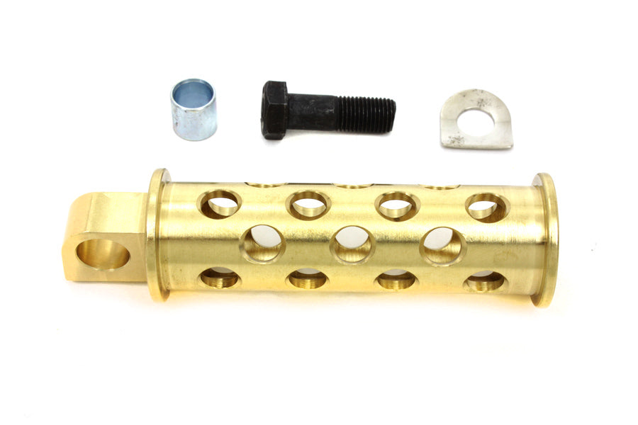 17-0837 - inchHoley inch Kick Starter Pedal Brass by Motorshop