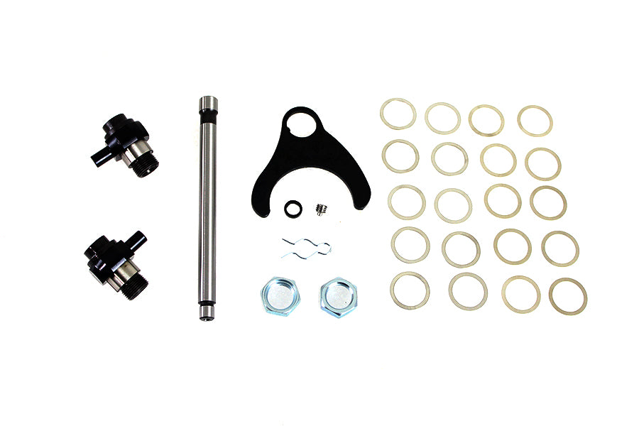 17-0885 - 45  WL Shifter Shaft Assembly with Forks by V-Twin