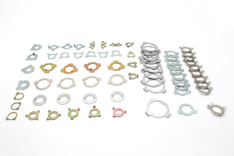 17-0940 - Lock Tab Assortment 70 Pieces Carded by Motorshop