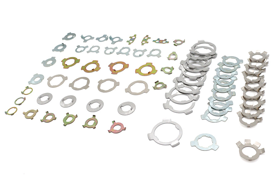 17-0940 - Lock Tab Assortment 70 Pieces Carded by Motorshop