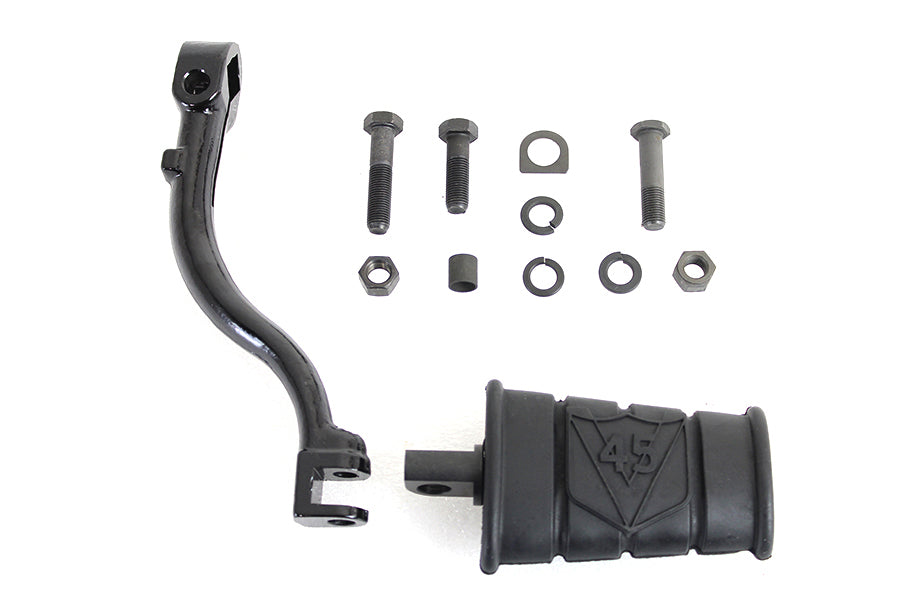 17-1005 - Servi-Car Kick Starter Arm Kit Black by V-Twin