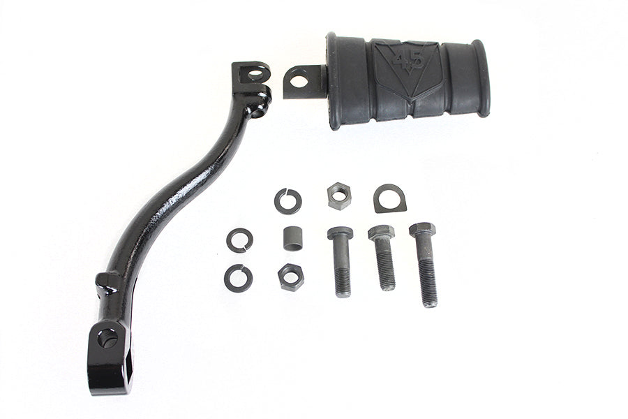 17-1007 - 45 WL Kick Starter Arm Kit Black by V-Twin