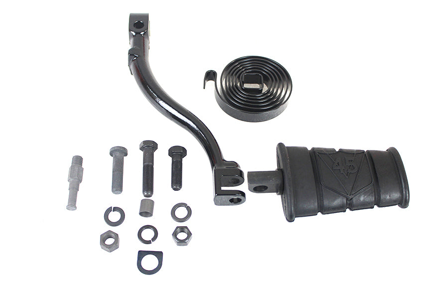 17-1023 - 45  WL Kick Starter Arm Kit Black by V-Twin