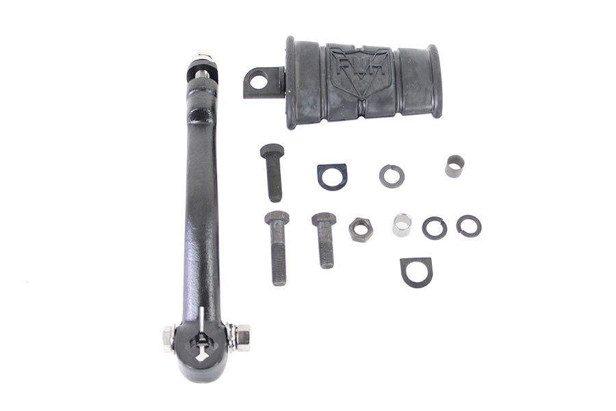 17-2128 - Kick Starter Arm and Pedal Kit Black by V-Twin