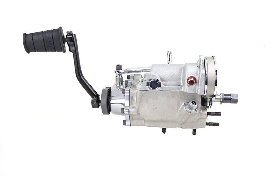 17-6569 - Replica 4-Speed Big Twin Transmission Assembly by Motorshop