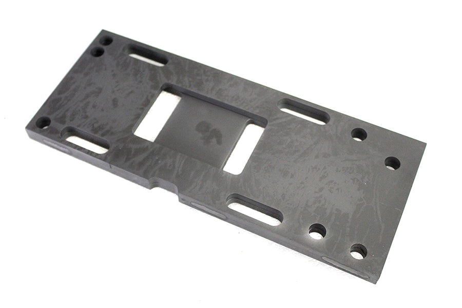 17-8123 - Transmission Mount Plate Parkerized by V-Twin