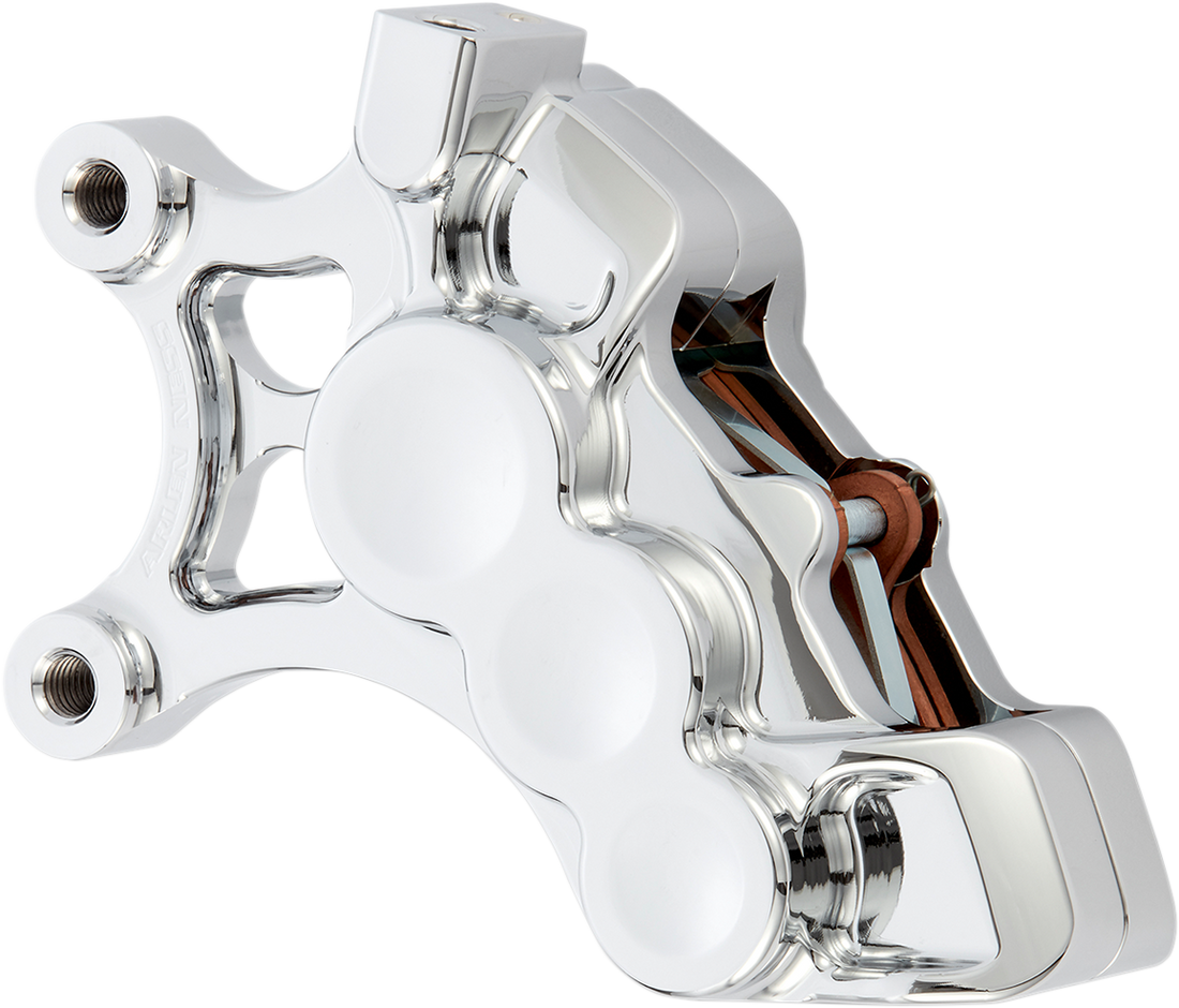 1701-0604 - ARLEN NESS 6-Piston Caliper - Front Left - Chrome - 14" 02-210