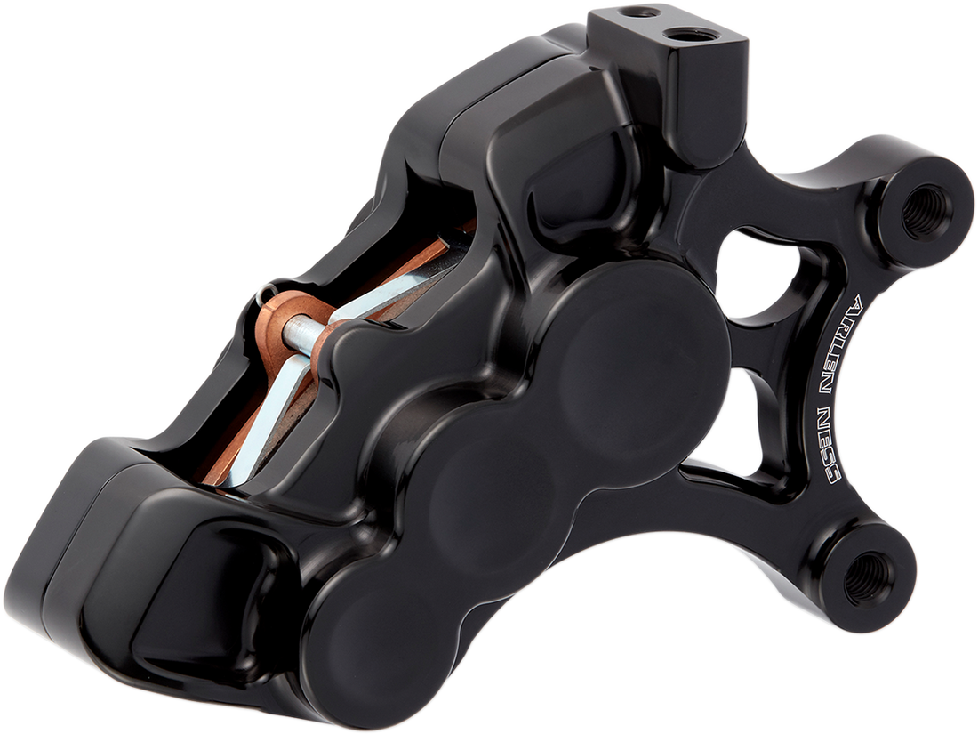 1701-0607 - ARLEN NESS 6-Piston Caliper - Front Right - Black - 14" 02-213