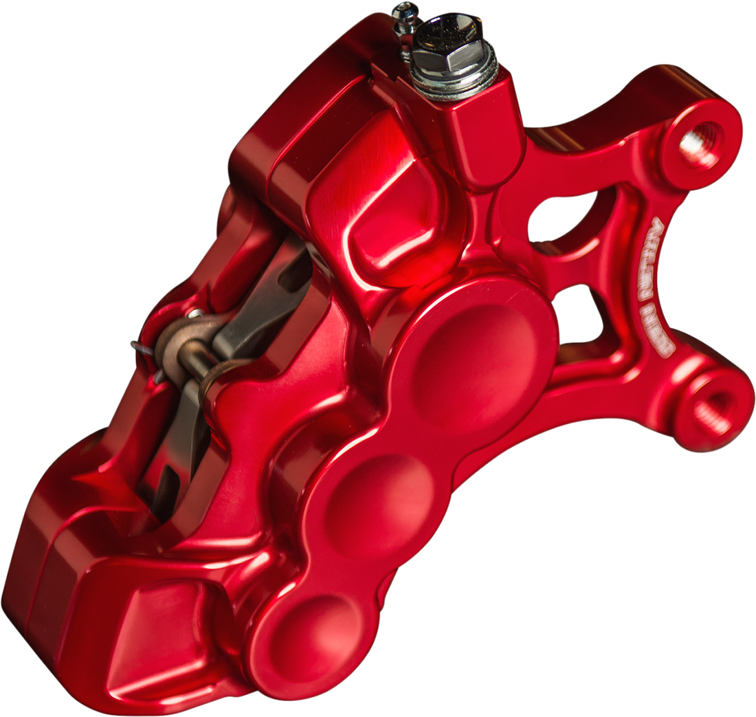 1701-0691 - ARLEN NESS 6-Piston Caliper - 11.8" - Red 02-226