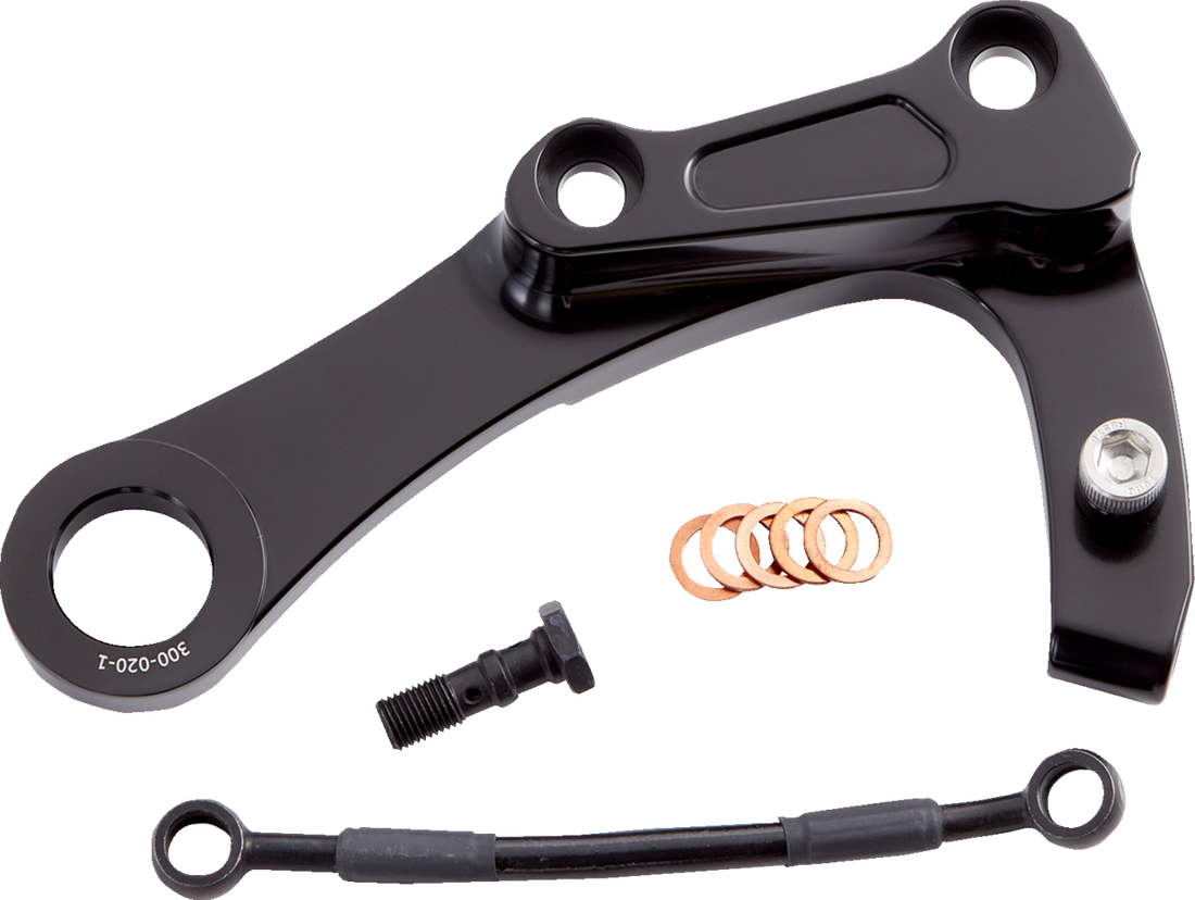 1701-0719 - ARLEN NESS Rear Bracket Caliper - Softail 300-020
