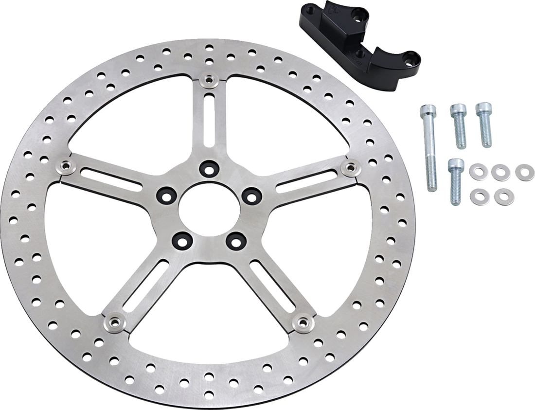1710-2394 - ARLEN NESS Big Brake Rotor - 15" Right - Harley-Davidson 02-967