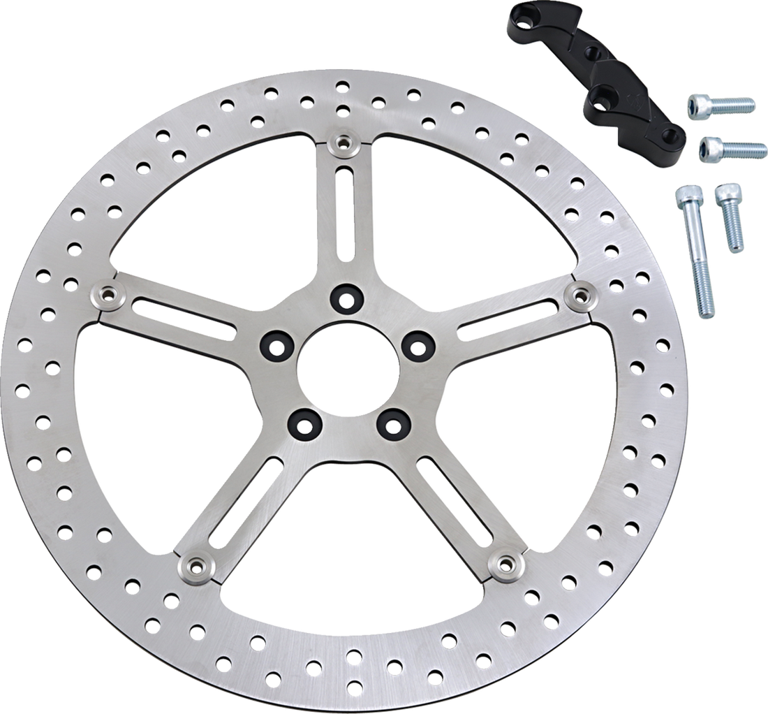1710-3194 - ARLEN NESS Big Brake Rotor - 15" Right - Harley-Davidson 02-973