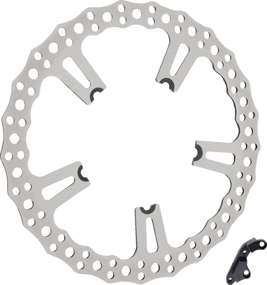 1710-3226 - ARLEN NESS Jagged Brake Rotor - 15" - Right - Spoke-Mount 02-993