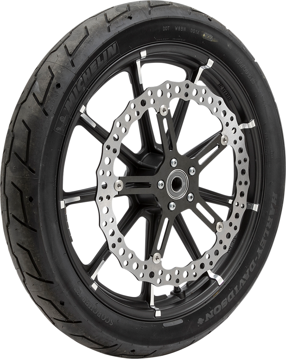1710-3313 - ARLEN NESS Jagged Brake Rotor - 15" - Right - Hub-Mount 02-995