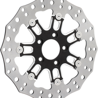 1710-3318 - ARLEN NESS Front Rotor - 7 Valve - 11.8" - Black 33-10301-202