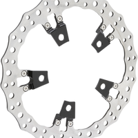 1710-3514 - ARLEN NESS Jagged Left Brake Rotor - Touring - 14" 02-950