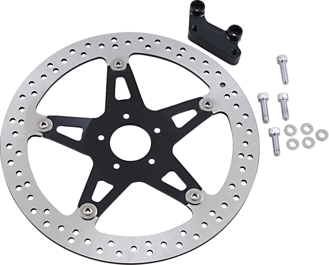1710-3602 - ARLEN NESS Big Brake Rotor - 14" Left - Touring 02-910