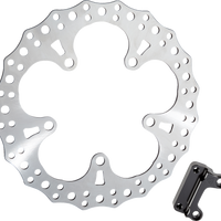 1710-4165 - ARLEN NESS Jagged Left Brake Rotor - 13" 300-012