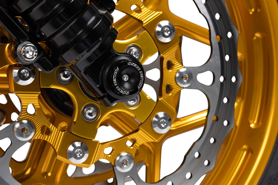 1710-4580 - ARLEN NESS Rotor Mount - Ness Wheel - Gold 33-105
