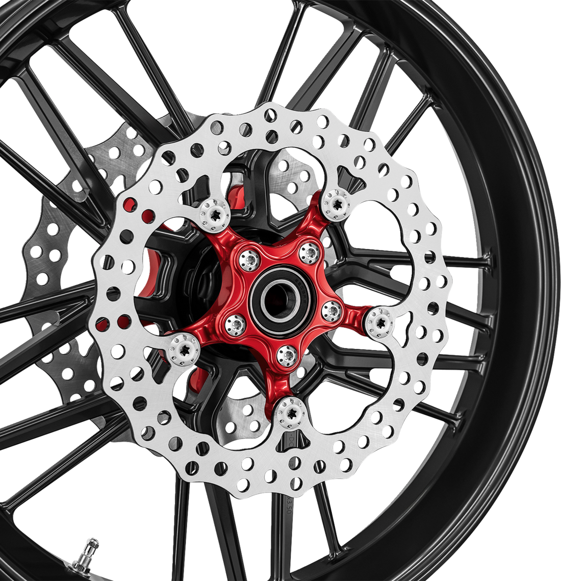 1710-4714 - ARLEN NESS Spider Rotor - 11.8" - Red 300-069