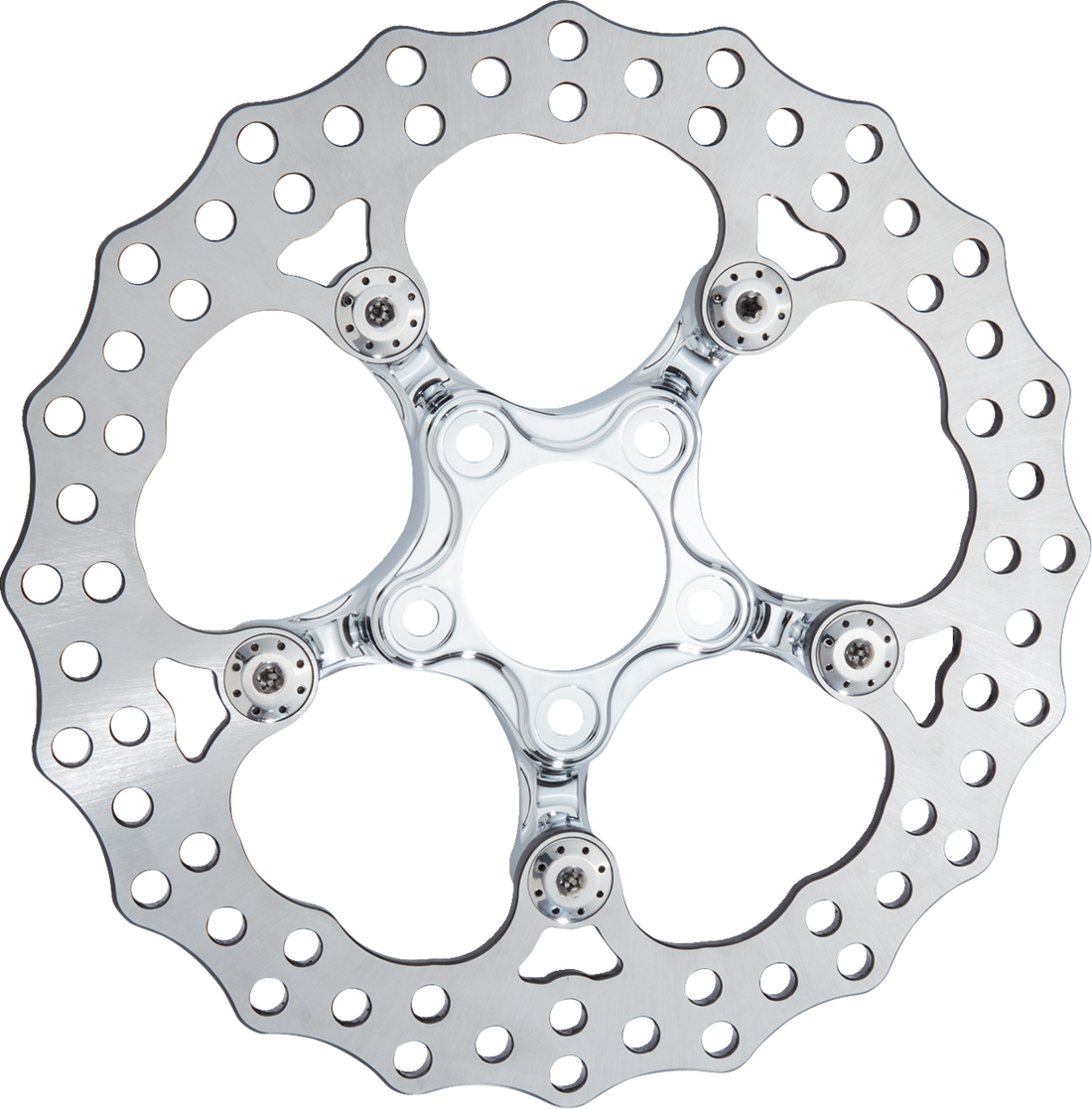 1710-4718 - ARLEN NESS Spider Rotor - 11.8" - Chrome 300-074