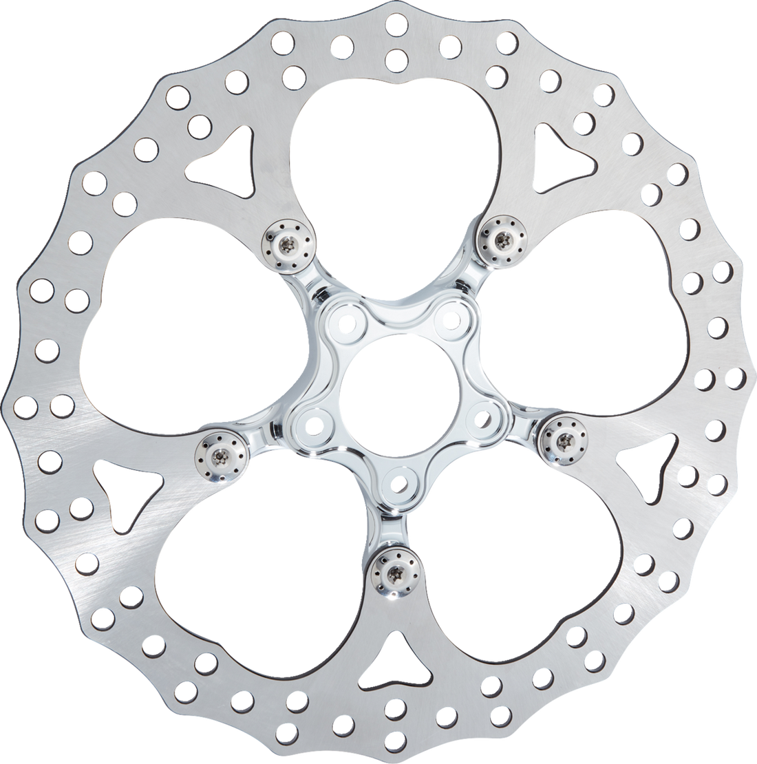 1710-4719 - ARLEN NESS Spider Rotor - 14" - Chrome 300-075