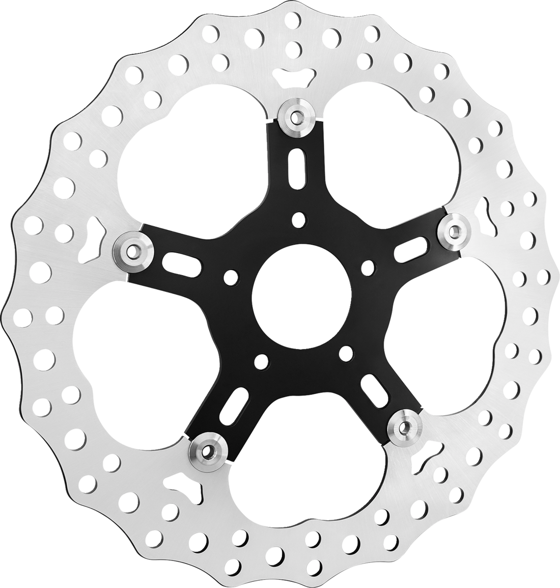 1710-4754 - ARLEN NESS Jagged Rear Brake Rotor - 12-19/32" - Stainless Steel 300-094