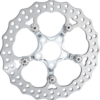 1710-4774 - ARLEN NESS Spider Rotor - 12-19/32" - Chrome - Front 300-112