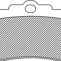 1720-0209 - DRAG SPECIALTIES Organic Brake Pads - PM Caliper FAD216/3