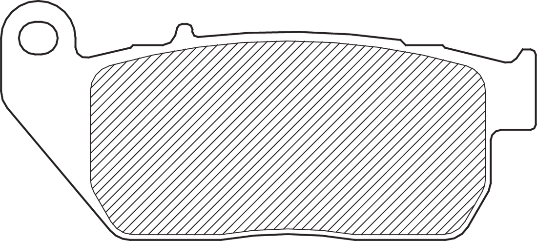 1721-1363 - DRAG SPECIALTIES Sintered Metal Brake Pads - Sportster FAD381HH