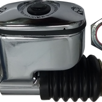 1731-0744 - DRAG SPECIALTIES Master Cylinder - Rear - Chrome B17-0653C