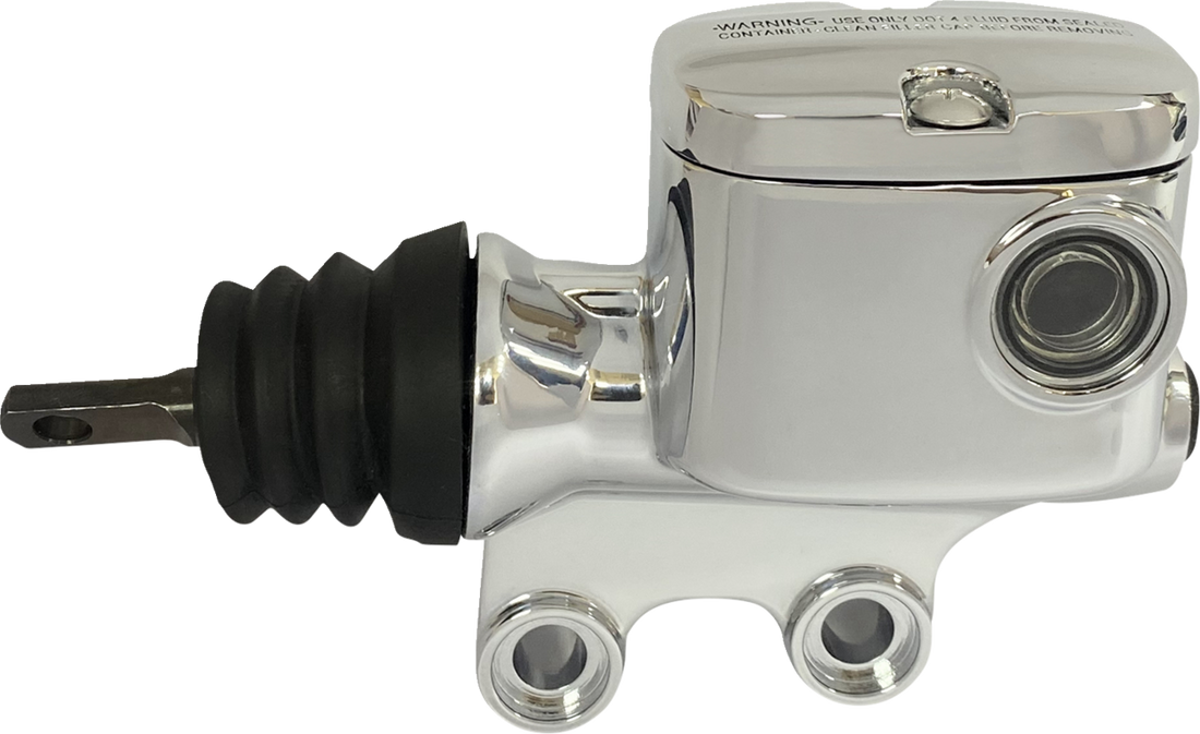 1731-0759 - DRAG SPECIALTIES Master Cylinder - Rear - Chrome B17-0648