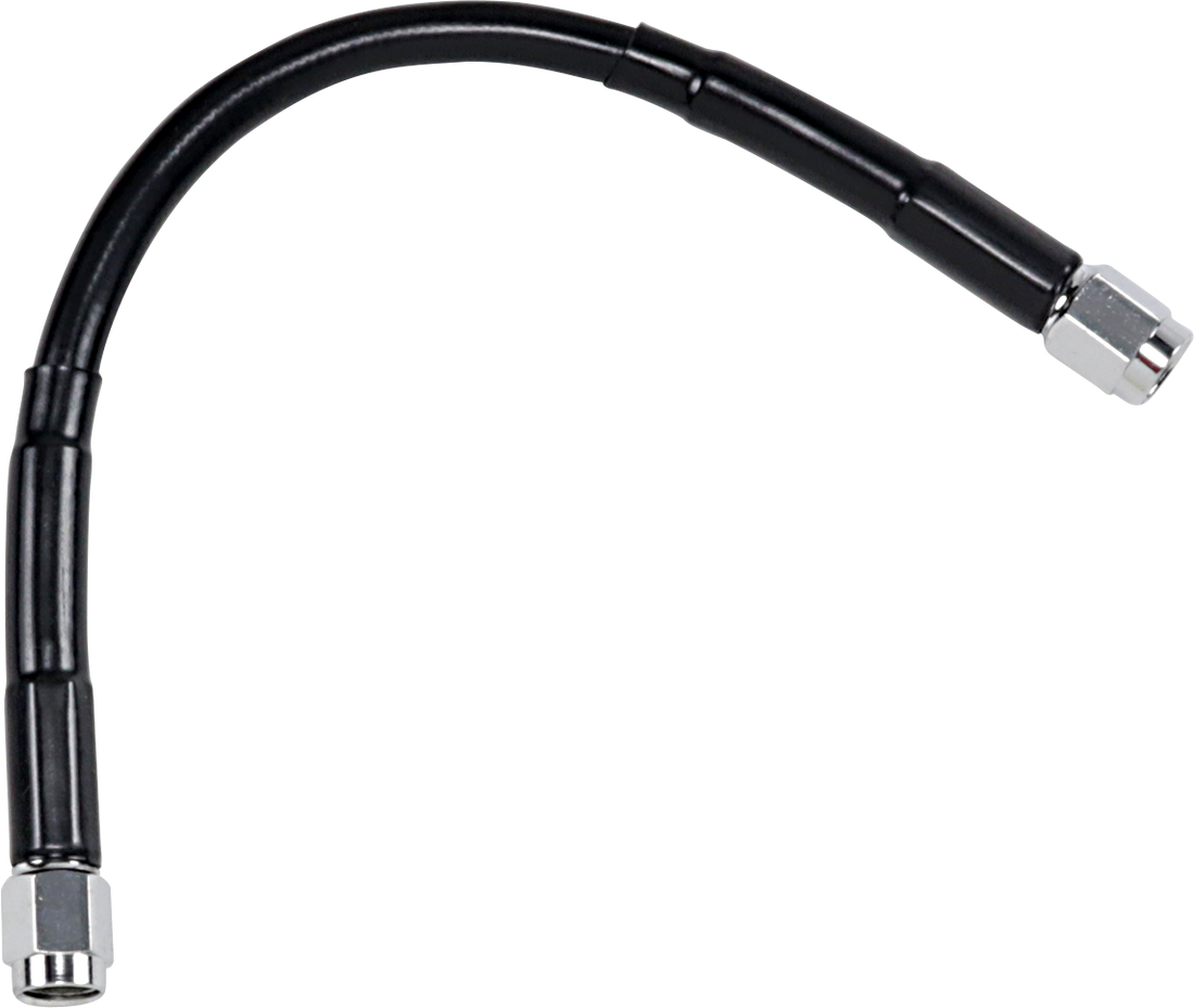 1741-2700 - DRAG SPECIALTIES Universal Brake Line - Black - 9" 809-BLK