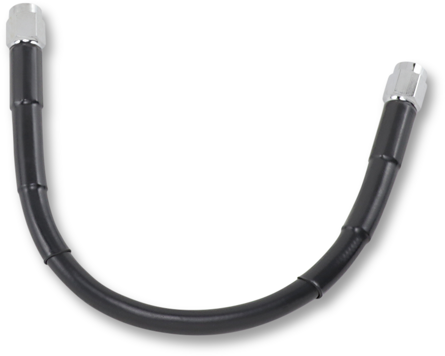 1741-2701 - DRAG SPECIALTIES Universal Brake Line - Black - 10" 810-BLK