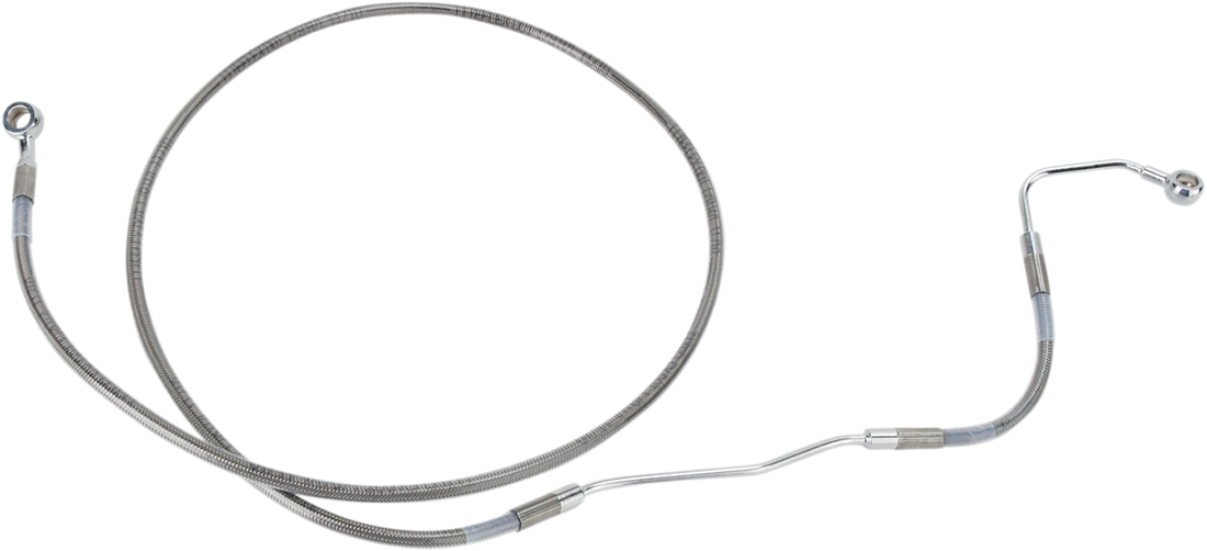 1741-2927 - DRAG SPECIALTIES Brake Line - +2" - Stainless Steel - ABS 691182-2