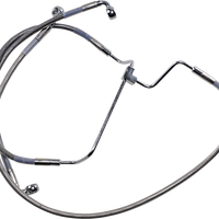 1741-3977 - DRAG SPECIALTIES Brake Line - +4" - Stainless Steel 614085-4