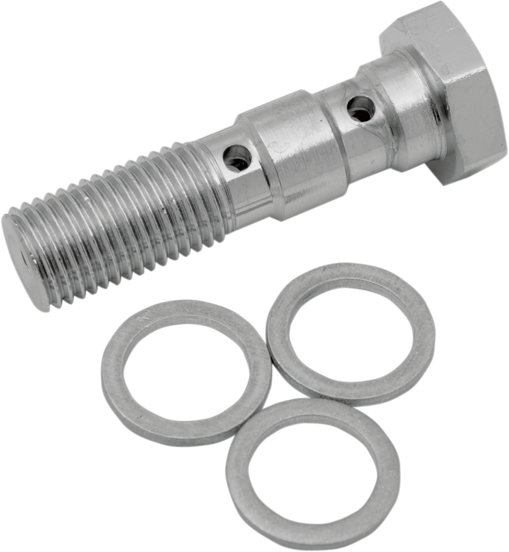 1742-0050 - DRAG SPECIALTIES Banjo Bolt - 7/16-24 x 3/8" 121