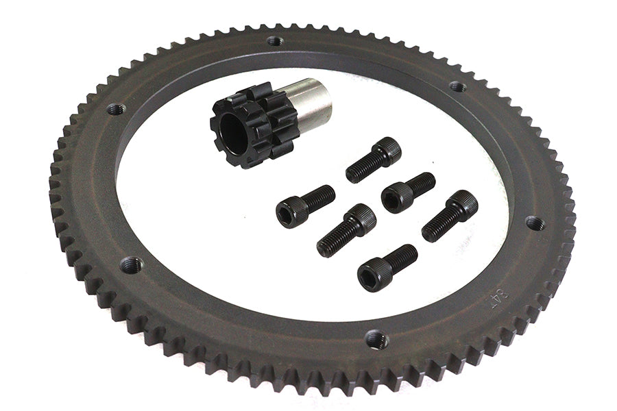 18-0335 - 84 Tooth Clutch Drum Ring Gear Kit Chain Drive by York