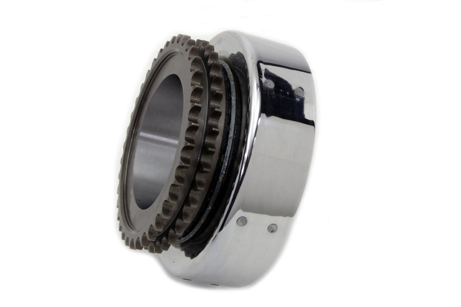 18-0526 - Chrome Kickstart Clutch Drum by York