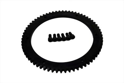 18-8307 - 66 Tooth Clutch Drum Starter Ring Gear Bolt-On by York