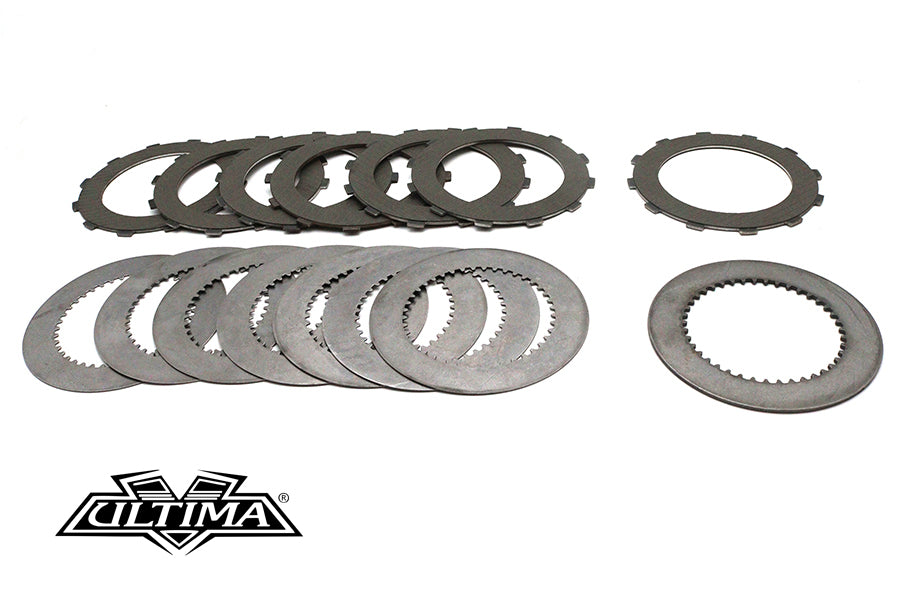 18-8769 - Ultima 2 inch Open Belt Drive Clutch Plate Set by Ultima