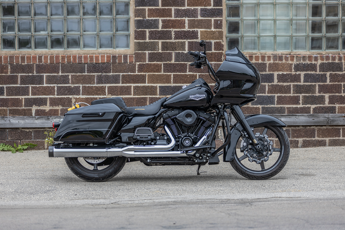 1800-2389 - S&S CYCLE 2-into-1 Exhaust for '95-'16 FL - Chrome 550-0776