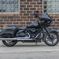 1800-2389 - S&S CYCLE 2-into-1 Exhaust for '95-'16 FL - Chrome 550-0776