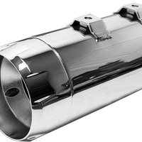 1801-0846 - S&S CYCLE 4.5" Mufflers - Chrome with Chrome Thruster 550-0620