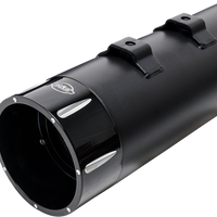 1801-1081 - S&S CYCLE Mufflers - Black - Black Tracer 550-0670