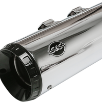 1801-1461 - S&S CYCLE GNX Mufflers - 4.5" - Chrome 550-0991