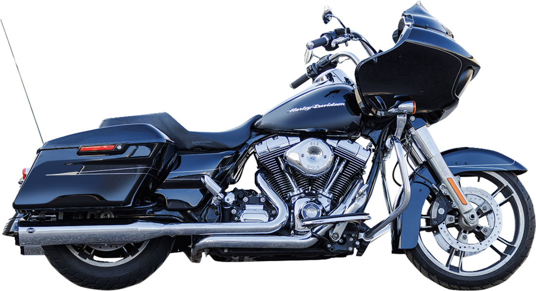 1801-1768 - S&S CYCLE 4-1/2" GNX Slip-On Mufflers - Chrome 550-1079