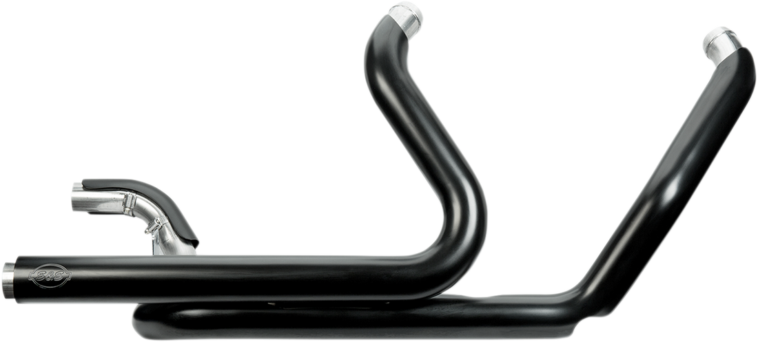 1802-0391 - S&S CYCLE Power Tune? Dual Headers - Black Ceramic 550-0705