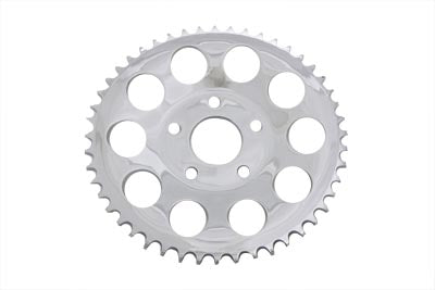 19-0021 - Rear Sprocket Chrome 48 Tooth by V-Twin
