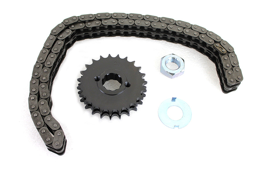 19-0950 - 23 Tooth Spline Sprocket and Chain Kit by York